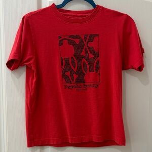 Psycho Bunny Kids Red Graphic Tee